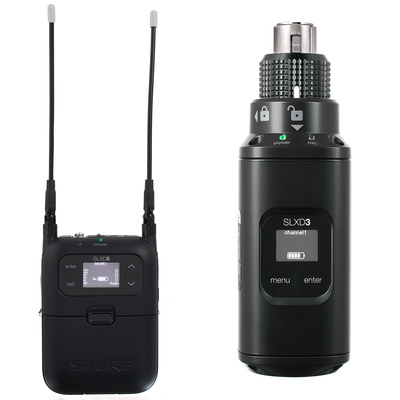 Shure SLXD35 G59 belaidis mikrofonas kameroms