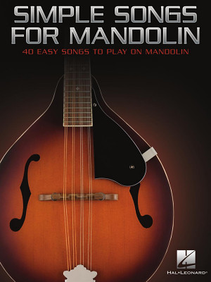 Hal Leonard Simple Songs For Mandolin knyga mandolinai