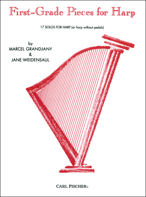 Carl Fischer First-Grade Pieces for Harp arfos giesmynas