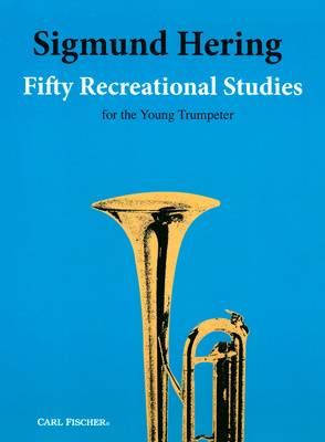 Carl Fischer 50 Recreational Studies trimitas literatūra  