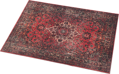 Drum N Base Vintage Pedal and Amp Rug Red kilimėlis stiprintuvams