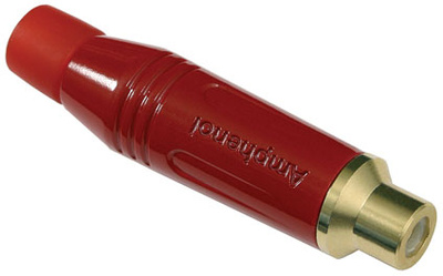 Amphenol ACJR-RED RCA jungtis