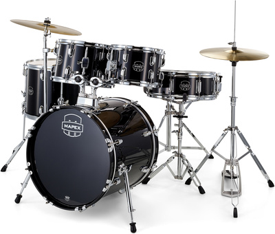 Mapex Comet Fusion 18" Dark Black DK akustinis būgnų komplektas