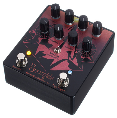 EarthQuaker Devices Pyramids Solar Eclipse chorus/flanger/phaser pedalas  