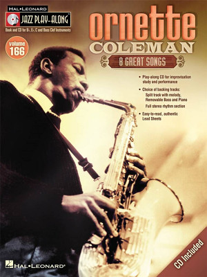 Hal Leonard Jazz Play-Along O. Coleman dainų knyga trombonui