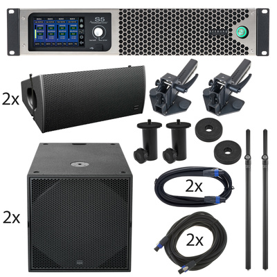 Seeburg Acoustic Line C30/G Sub 1801 Power Bundle DJ garso komplektas