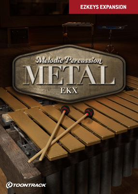 Toontrack EKX Melodic Percussion - Metal garsų biblioteka
