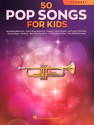 Hal Leonard 50 Pop Songs for Kids trimitui natų knyga