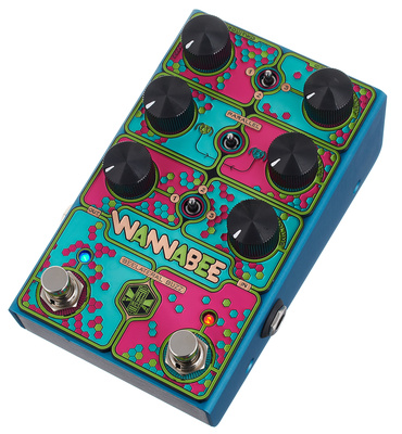 Beetronics Wannabee Dual Drive distortion pedalas