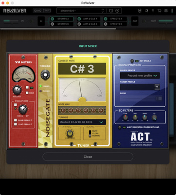 Headrush ReValver Starter Bundle garso ir efektų priedų komplektas