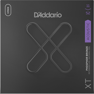 Daddario XTAPB1152-3P Custom Light akustinės gitaros stygos