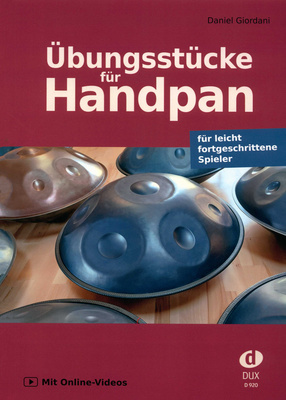 Edition Dux Übungsstücke for Handpan mušamųjų instrumentų natų knyga