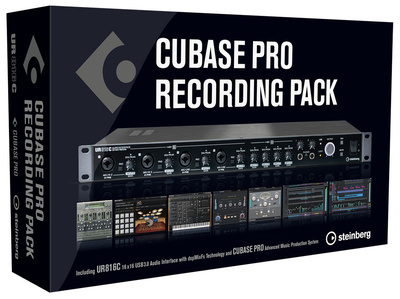 Steinberg Cubase Pro Recording Pack USB garso sąsaja  