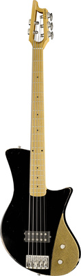 Ulrich Bass Retro57 M 5 Black Relic 5-stygė bosinė gitara