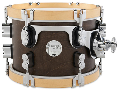 DW PDP 10"x07" CC Tom Walnut būgnas  