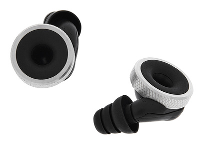 Limousine Earplugs Knops Knurled Black klausos apsauga