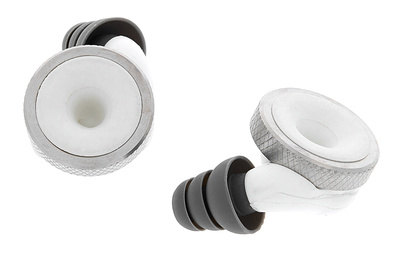 Limousine Earplugs Knops Knurled White klausos apsauga  
