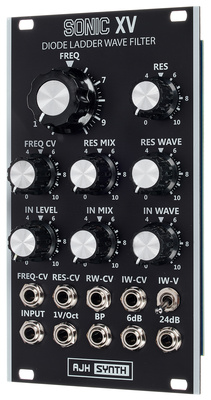 AJH Synth Sonic XV black filtrų modulis
