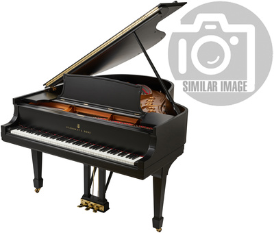Steinway & Sons M-170 black mat fortepijonas