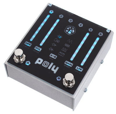 Poly Effects Josh Smith Flat V Overdrive distortion pedalas