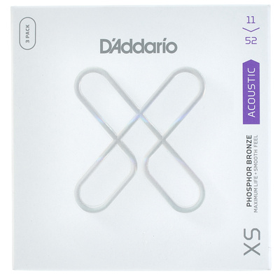 D'Addario XSAPB1152-3P akustinės gitaros stygos