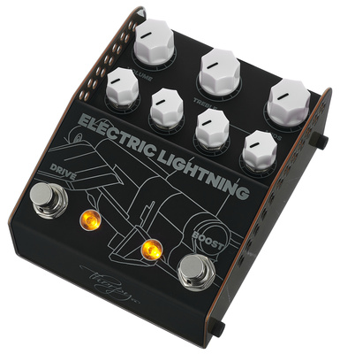 ThorpyFX Electric Lightning OD/Boost distortion pedalas