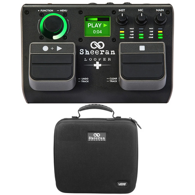 Sheeran Loopers Looper + EVA Case looperio pedalų komplektas