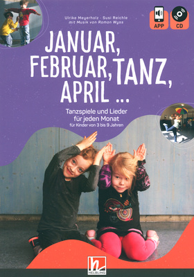Helbling Verlag Januar, Februar, Tanz, April mokomoji muzikos medžiaga vaikams  