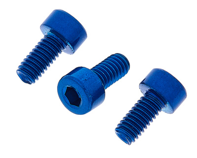 Floyd Rose Nut Clamp Screws Stnl Steel BL tremolo sistemos varžtai