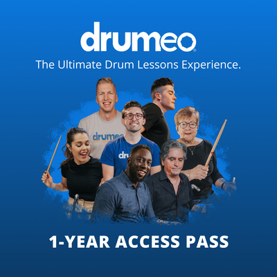 Drumeo Drumeo+ metinė narystė  