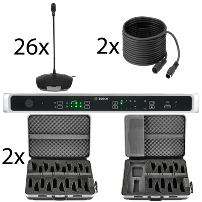 Bosch CCS 1000 D 26 DL konferencijų sistema