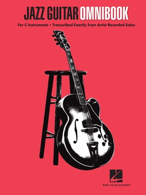 Hal Leonard Jazz Guitar Omnibook džiazo gitara knyga  