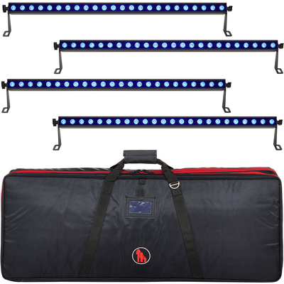 Stairville SonicPulse LED Bar 10 LED šviestuvų strypų komplektas