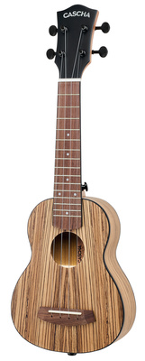 Cascha Soprano Ukulele Zebra Wood sopraninė ukulelė