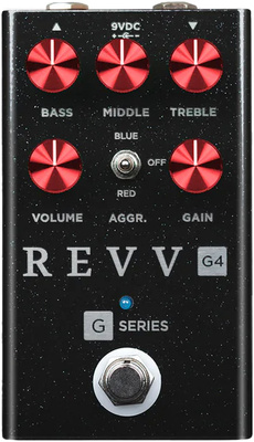 Revv G4 Distortion Black Spark LTD distortion pedalas  