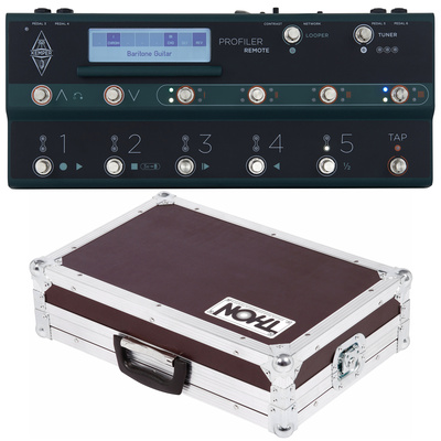 Kemper Profiler Remote Case Bundle gitaros stiprintuvo pedalas  