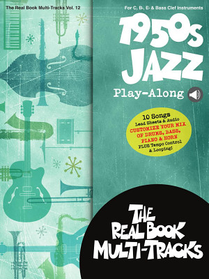 Hal Leonard 1950s Jazz Play-Along džiazo pratimai su fonograma
