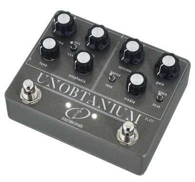 Crazy Tube Circuits Unobtanium Raw distortion pedalas