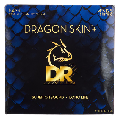 DR Strings Dragon Skin+ DBQ5-45 dengtos elektrinės bosinės gitaros stygos