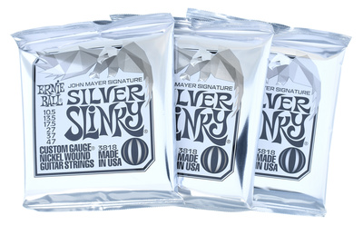 Ernie Ball Silver Slinky John Mayer elektrinės gitaros stygos