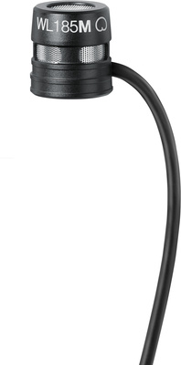 Shure WL185M Black prisegamas mikrofonas