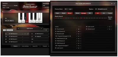 Native Instruments Session Guitarist El. Sunburst virtualus instrumentas  