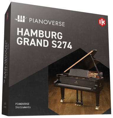 IK Multimedia Pianoverse Hamburg Grand S274 virtualus pianinas 