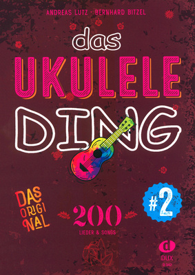 Edition Dux Das Ukulele-Ding 2 ukulelės natų knyga