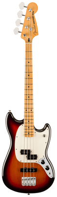 Fender Player II Mustang Bass MN 3TS trumpos skalės bosinė gitara