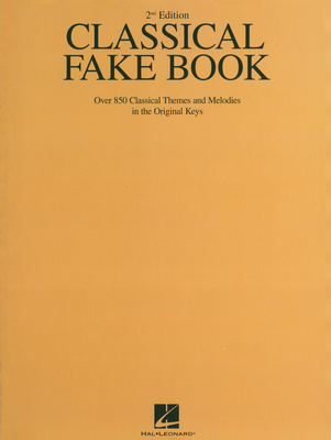 Hal Leonard Classical Fake Book improvizacinė knyga