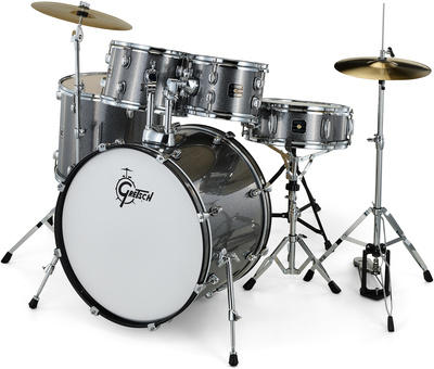 Gretsch Drums Renegade Grey Sparkle akustinių būgnų komplektas