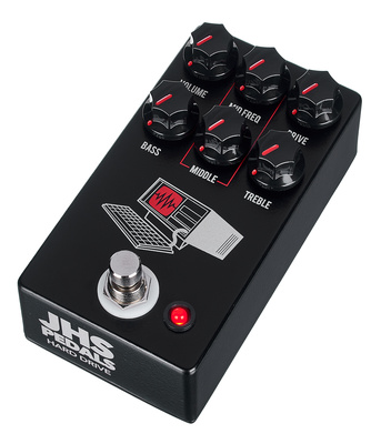 JHS Pedals Hard Drive - Distortion Black distoršeno pedalas