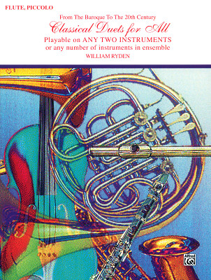 Alfred Music Publishing Classical Duets for All Flute natos