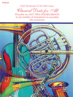 Alfred Music Publishing Classical Duets for All smuikui literatūra